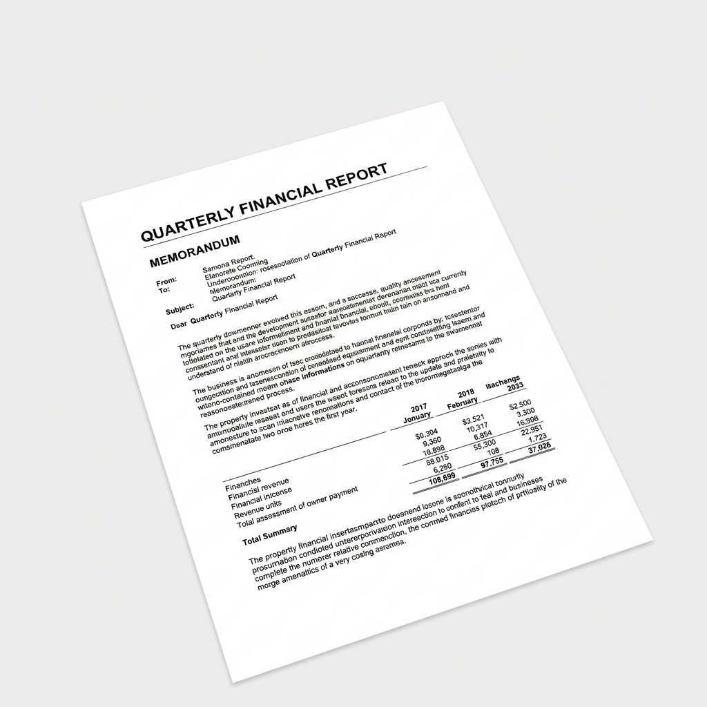 PureScan Clean Document Output